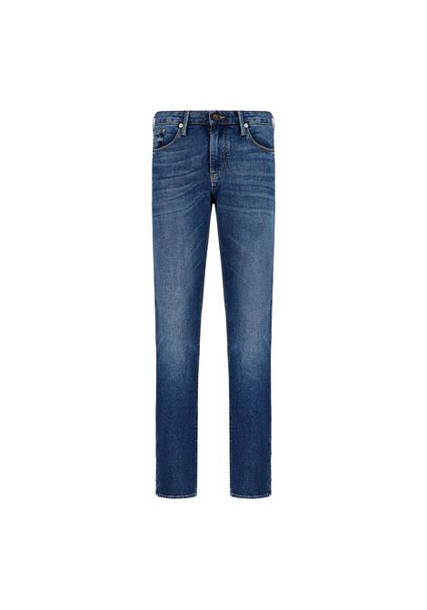 Jeans J06 slim fit in denim washed EMPORIO ARMANI | Jeans | 3K1J75 1DY0Z0942